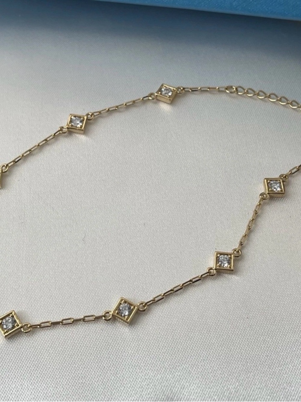 Swarovski TSC Gold Ankle Bracelet Crystals NWT $89 Retail FINAL PRICE - Picture 11 of 11